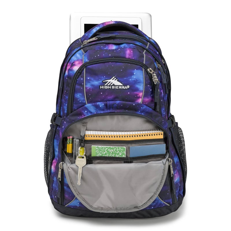 High Sierra Swerve Laptop Backpack, Cosmos/Midnight Blue, One Size - Image 2