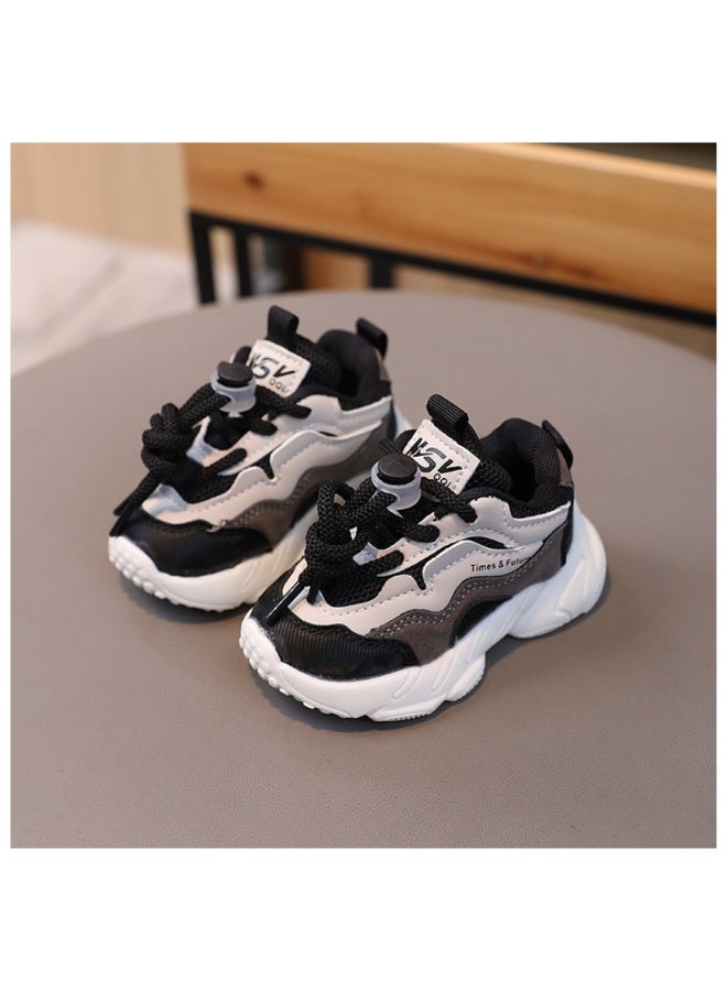 Kids Shoes Boys And Girls Sneakers Soft Sole Baby Shoes Running Shoes For Children - Image 3