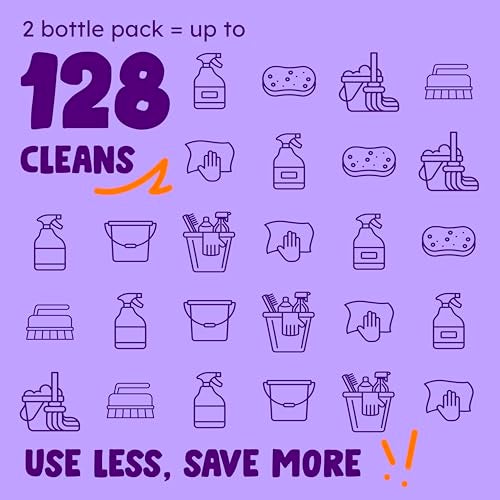 Originally Yellow Lavender White Vinegar For Cleaning Purpose | USA Made All Purpose Cleaner | Use as Glass, Kitchen & Floor Cleaner | Plant Derived Cleaning Vinegar 1 Gallon in 2 pack | 128 Oz - Image 3