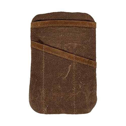 Hide & Drink, Multi-Tool Pocket Pouch, Compact Multipurpose EDC Zippered Bag, Mini Camping Tool Case, Waxed Canvas, Knife Holster, Handmade Slim Organizer (Honey Bourbon) - Image 2