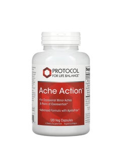 Protocol For Life Balance Ache Action 120 Veg Capsules  - Image 1