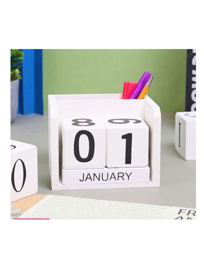 Generic Wooden Calendar & Holder Multi Uses  - Image 2