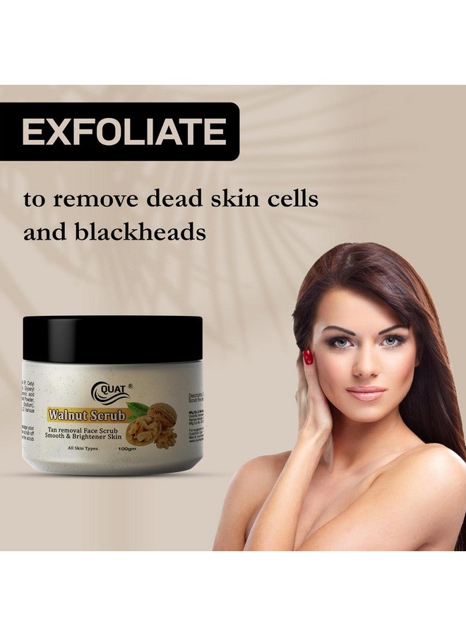 Quat Walnut Face Scrub 100gm - Image 2
