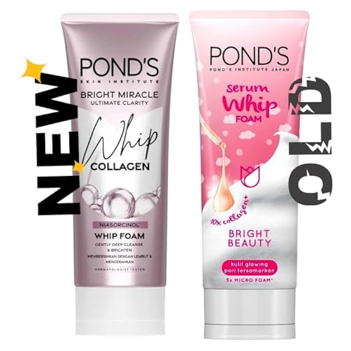 Pond's Bright Beauty Serum Whip Foam 100gm - Image 4