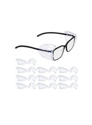 Side Shields for Eyeglasses Transparent Prescription Glasses, Safety For Glasses,Slip on Clear Shields,Fits Small to Medium Frames Protect(10 Pairs) - pzsku/ZCD6C60D84BC4584CE44CZ/45/_/1683042243/dbfd74c3-e1e4-45a1-b7f1-6b7ac20fd1d8