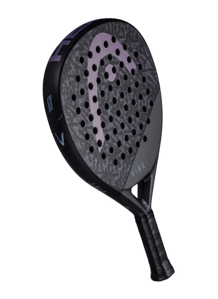 HEAD Head Vibe Black and Purple 2025 Padel Racket  - Image 4