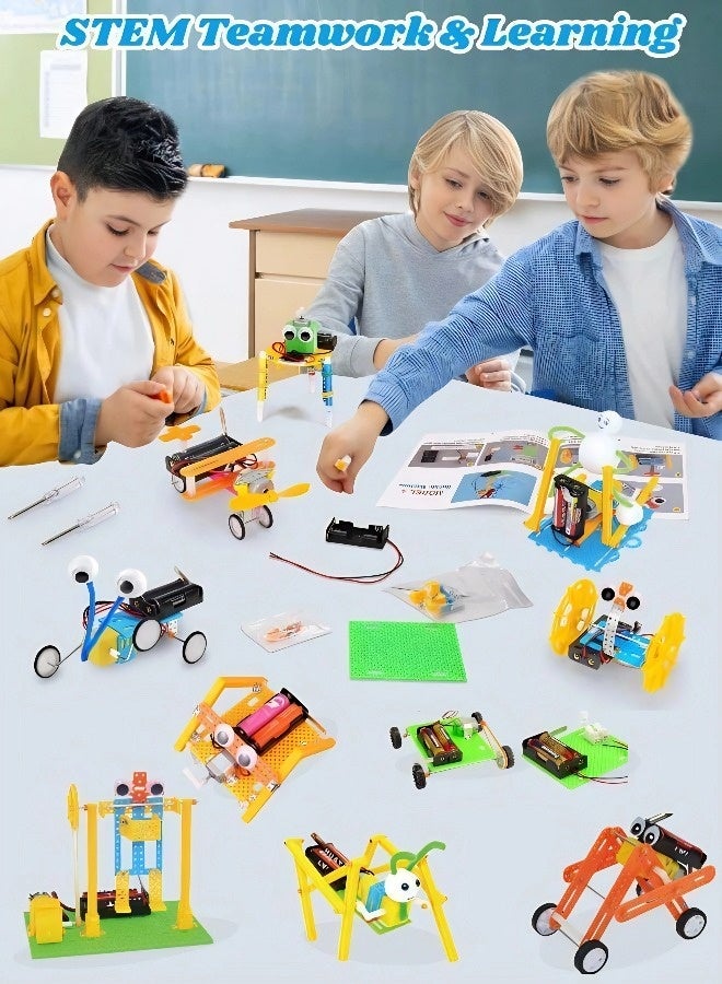 Early Development STEM Robotics Programming Kit (10-in-1) — DIY Modular Science Toys for Children Ages 3+, Perfect for Eid al-Fitr, Eid al-Adha, and Birthday Celebrations - Image 5