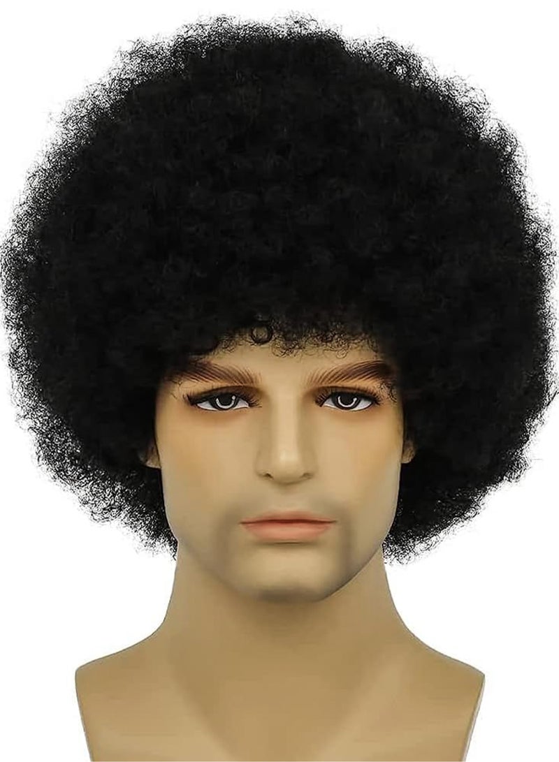 إستيل ملابس تنكرية للرجال، أغطية رأس، قطعة شعر مجعدة ومنفوشة متفجرة مع مادة ألياف مقاومة للحرارة بطول 16 سم لارتداء أنيق ومتين، دعامة مثالية للحفلات للمناسبات التي لا تُنسى - Image 5