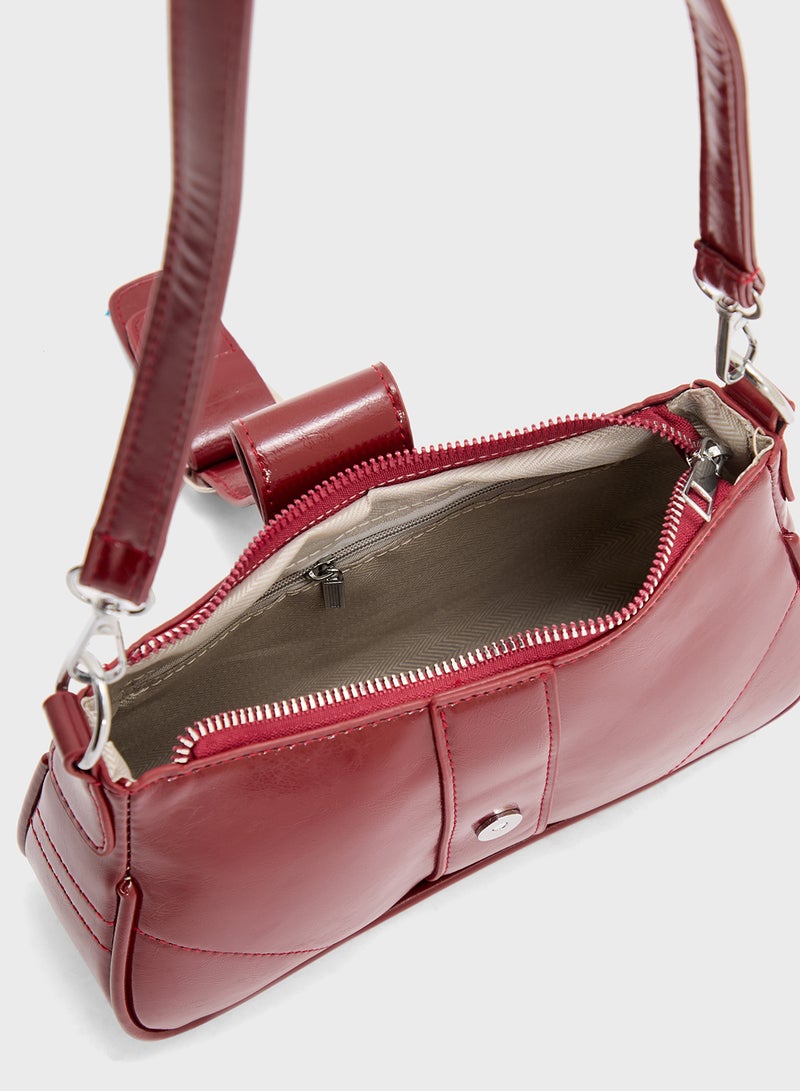 ELLA Crossbody With Buckle Detail  - Image 5