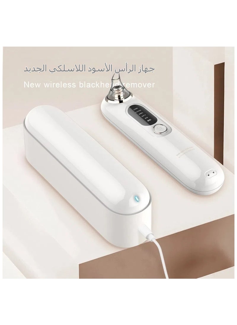 General Electric Blackhead Sucking Device Wireless Pore Cleaner Facial and Facial Vacuum Cleaner Beauty Device for Blackhead Removal  - Image 3