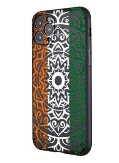 MOBILIUS for iPhone 11 Pro Max Case, Shockproof Protective Phone Case Cover for iPhone 11 Pro Max, with Mandala Pattern  - Image 1