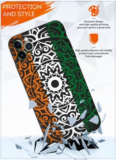 MOBILIUS for iPhone 11 Pro Max Case, Shockproof Protective Phone Case Cover for iPhone 11 Pro Max, with Mandala Pattern  - Image 3