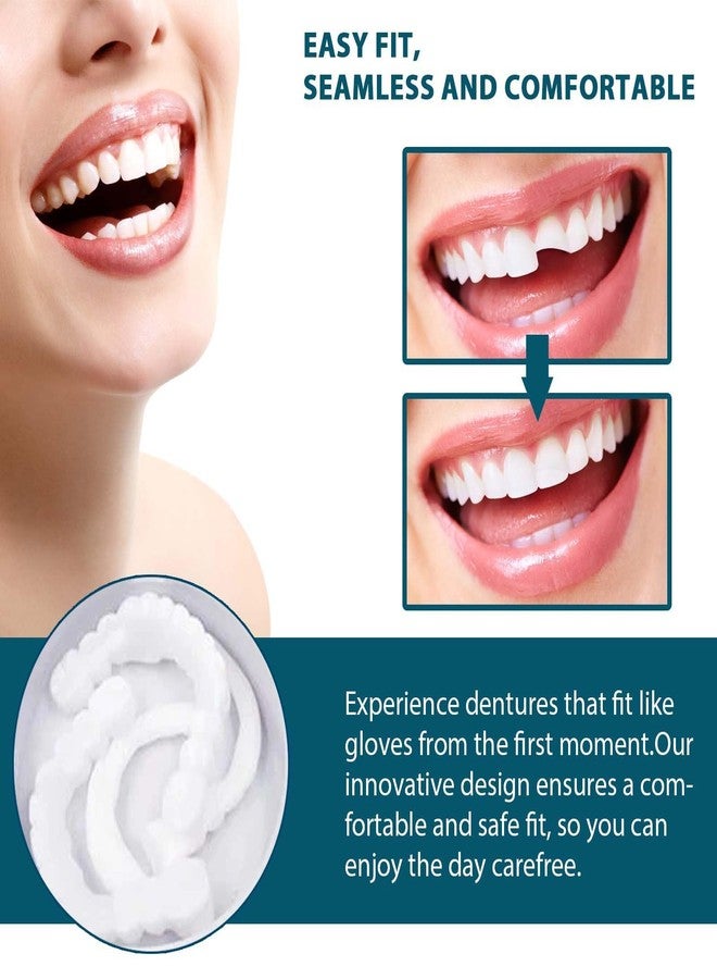 DAONPHARI Adjustable Snap On Denture Modification Teeth, Gap Filling Braces, Correction Teeth, Denture Kit | Customizable Fit | Comfortable & Lightweight | Reusable & Easy Maintenance - Image 3