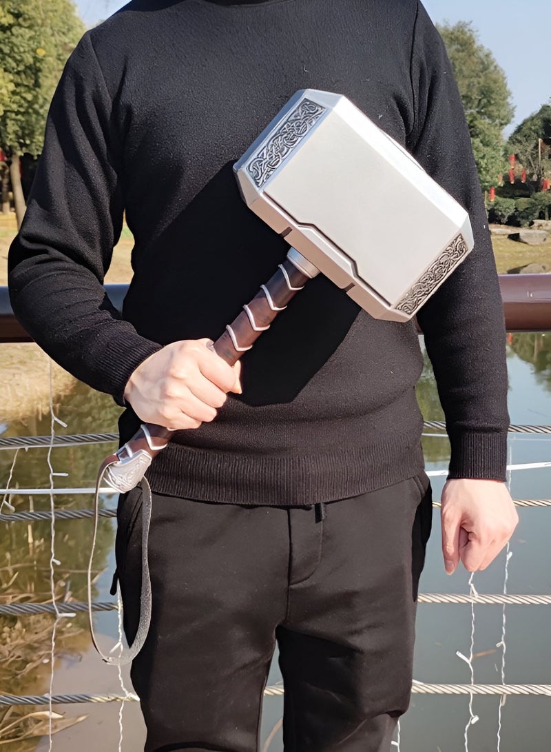 Mida Thor's Hammer Mjolnir – High-Quality Replica, 45cm Length, Perfect for Display & Collectors - Image 5