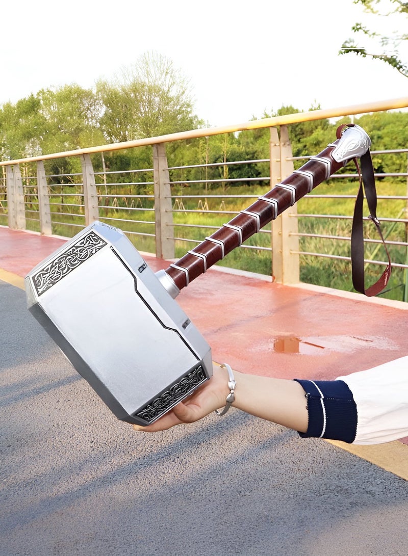 Mida Thor's Hammer Mjolnir – High-Quality Replica, 45cm Length, Perfect for Display & Collectors - Image 4