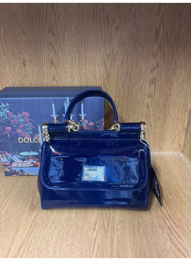 D&G Blue Miss Sicily top-handle bag