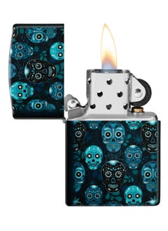 Zippo 46017 49193 Sugar Skulls Design Glow In The Dark Windproof Lighter  - Image 3