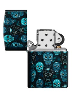 Zippo 46017 49193 Sugar Skulls Design Glow In The Dark Windproof Lighter  - Image 4