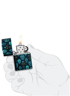 Zippo 46017 49193 Sugar Skulls Design Glow In The Dark Windproof Lighter  - Image 5