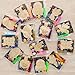 GOGREENWOVEN 24 PCS Halloween Crafts Halloween Wood Painting Kit with Cards NonCandy Trick or Treat Gifts Classroom Prizes Goodie Bag Fillers - Image 3