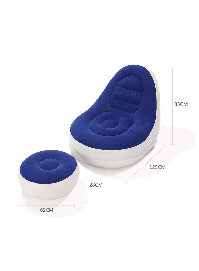 Generic Inflatable Sofa Household Outdoor Inflatable Stool Sofa Leisurely Inflatable Sofa  - Image 2