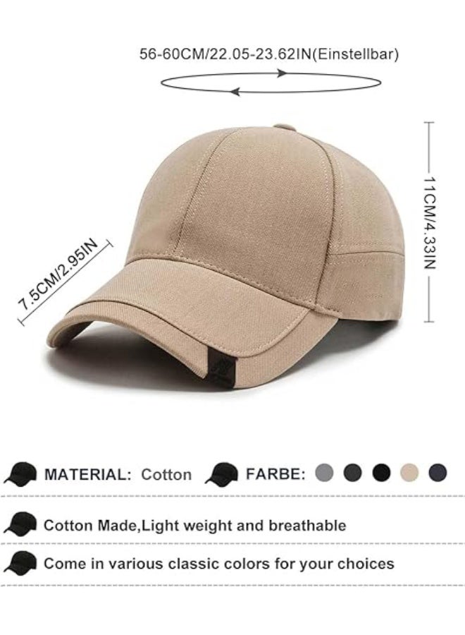 HZYH NimbusNote Men's Baseball Cap, Adjustable Plain Embroidery Trucker Cap, Breathable Sun Hat for Women  Unisex - Image 2