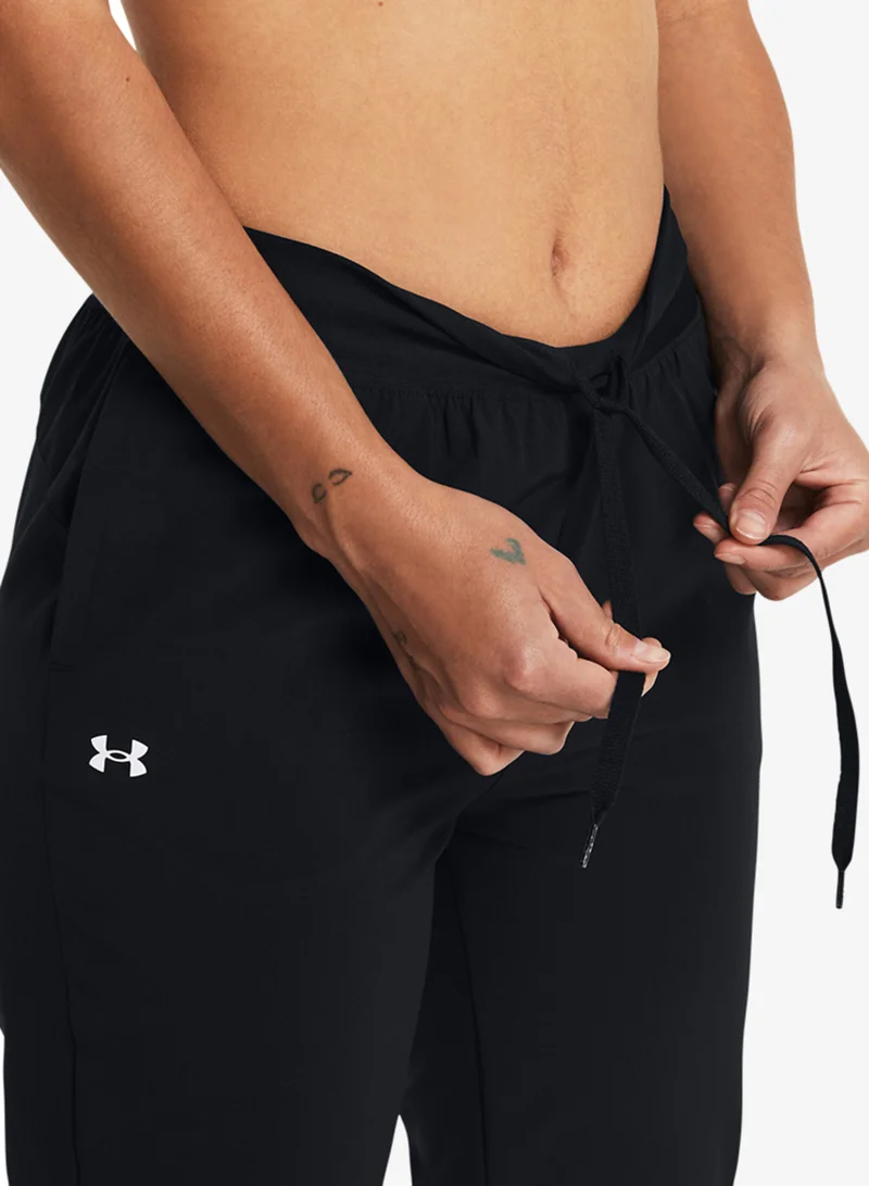 UNDER ARMOUR  Rival High-Rise Woven Pants for Women | Best Price UAE