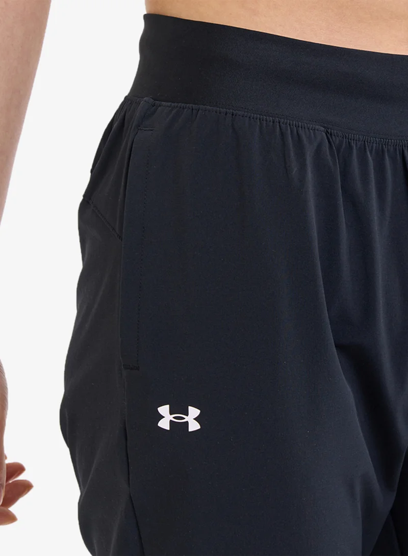 UNDER ARMOUR  Rival High-Rise Woven Pants for Women | Best Price UAE