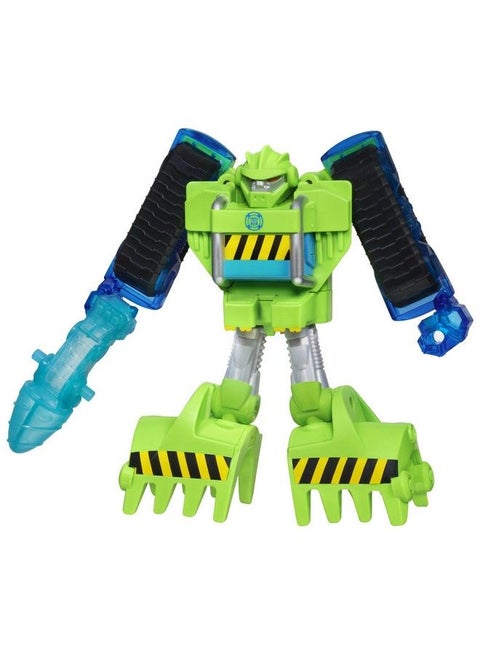 Playskool Heroes Transformers Rescue Bots Energize Boulder The Constructionbot Action Figure, Ages 37