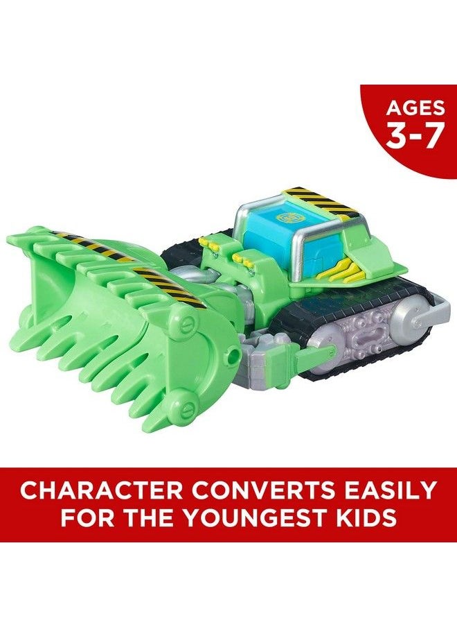 TRANSFORMERS - Playskool Heroes Transformers Rescue Bots Energize Boulder The Constructionbot Action Figure, Ages 37 - Image 1