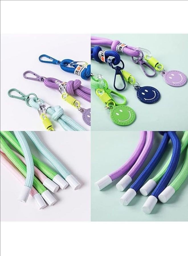 3 PCS Braided Lanyard Keychain, Decorative Wallet Handbag Pendant, durable accessory for keys - Image 4