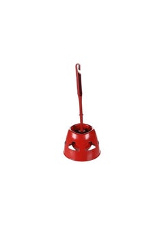 El Helal & Golden Star Toilet brush with bamboo base, red crescent and silver star 6221999652741 