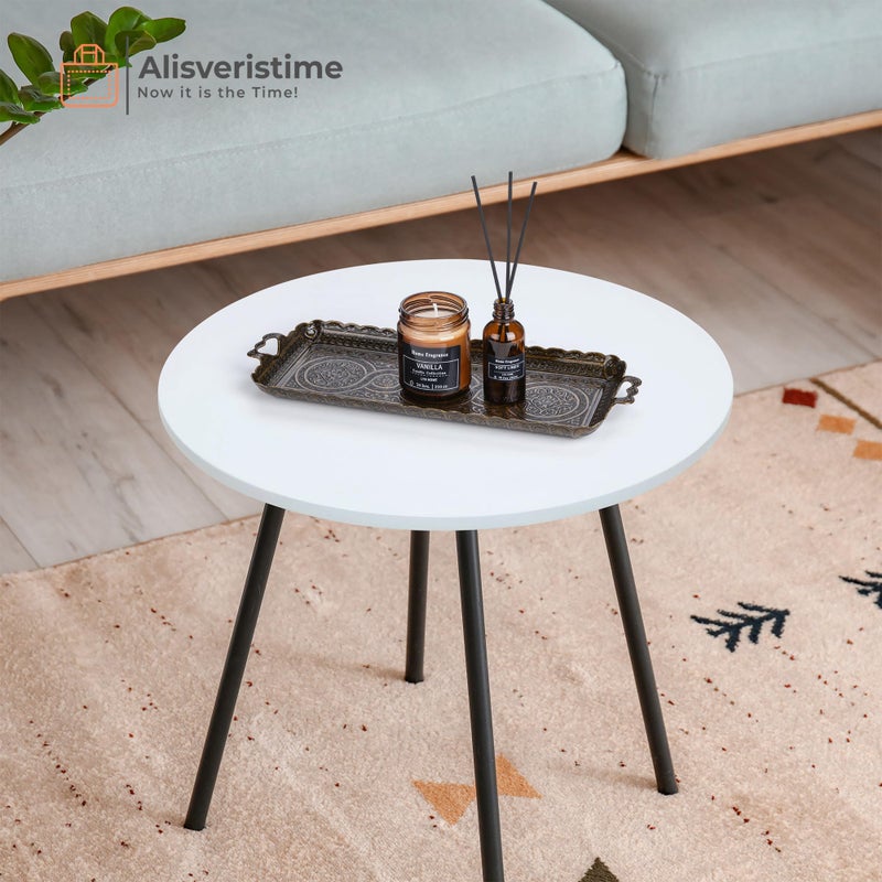 Alisveristime Turkish Ottoman Coffee Tea Beverage Serving Rectangle Tray (Small Tray) (13 INC*5.5 INC) (Autentic) - Image 2