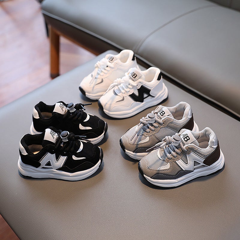 Mesh Sneakers Lightweight Flexible Sole Walking Shoes For Kids Indoor And Outdoor Activities - Image 2