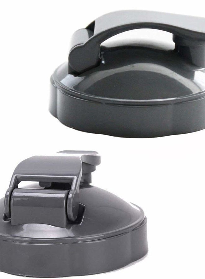 Funtuan Stay-Fresh Resealable Cup Lids & Flip Top To-go Lid - Replacement parts for 600w & 900w NutriBullet Blender 32/24/18OZ Cups - Image 5