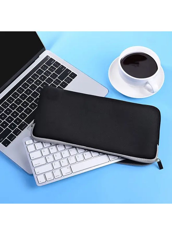 Black Neoprene Travel Bag For IMAC Keyboard Compact Safe And Stylish - Image 2