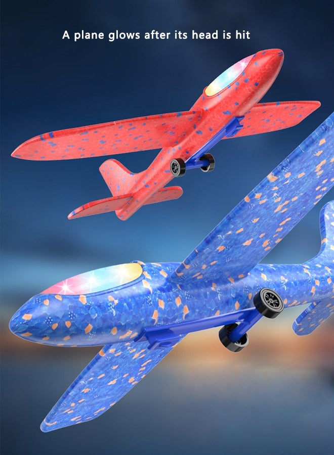 تورنيدو جولد لعبة المنجنيق الطائرة فلاش رغوة رمي جيروبلان للأطفال الوالدين والطفل لعبة تفاعلية في الهواء الطلق - Image 3