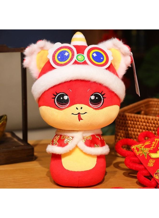 Generic - Gift Mascot Doll Snake Year Plush Toy Activity Spring Festival Doll Snake Doll National Tide Year Zodiac-Specifications:There Are Snake Available-Color:20cm - Image 1