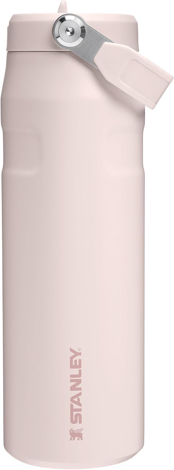 STANLEY IceFlow Bottle Flip Straw 2.0 - 0.7L Thermal Mug in Rose Quartz - Image 1
