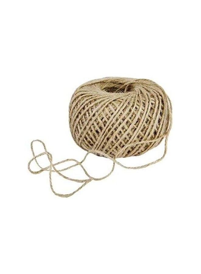 general Jute Roll, Natural Jute roll for Craft and Decorations. Pack of 2. - Image 2