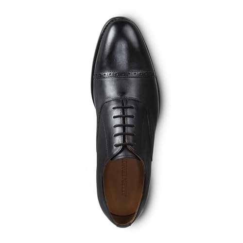 Allen Edmonds Mens Brady Cap Toe Oxford Oxford Black Leather 10.5 D - Image 5