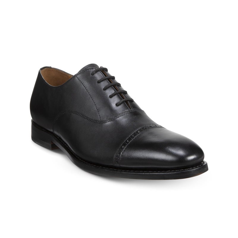 Allen Edmonds Mens Brady Cap Toe Oxford Oxford Black Leather 10.5 D - Image 3