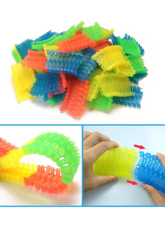 Generic - Magical Light Up Twisting Glow In The Dark Race Tracks - Magical Twister Race Track Toy Cars - Image 1