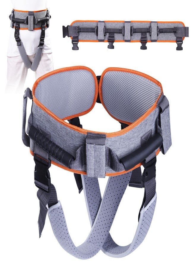 lefeke Gait Belt for Seniors - Transfer Belt with 7 Padded Handles | Medical Gate Belt for Elderly with Quick Release Buckle for Physical Therapy, Handicap & Elderly Mobility Assistance (M) - Image 1