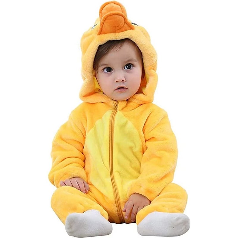 QIAONIUNIU Halloween Baby Duck Costumes Toddler Outfit Infants Cosplay Romper 36 Months