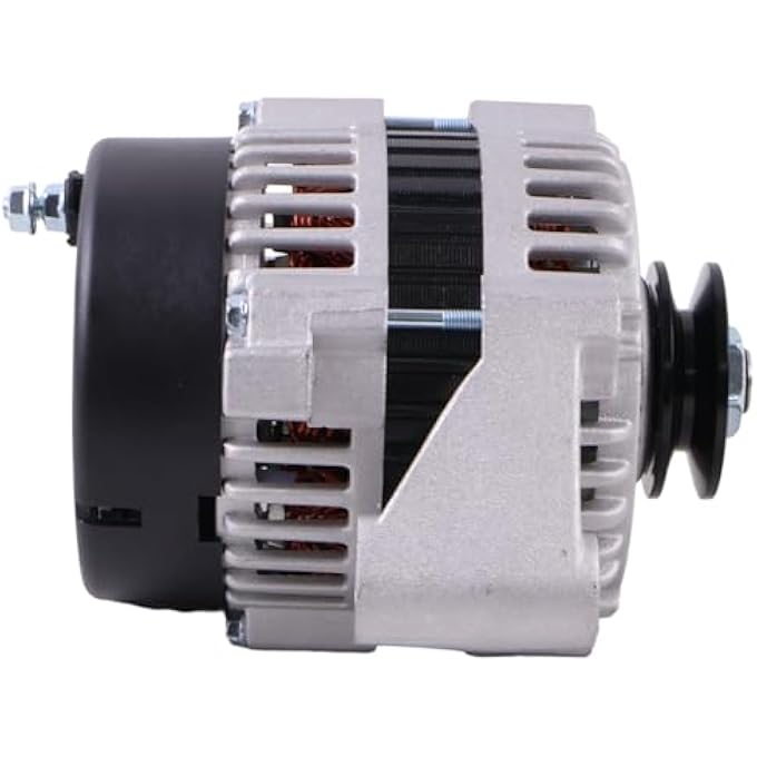 Czomoizc 400-40152 Electrical Alternator Compatible with IR/IF 12-Volt 75 Amp Yanmar 31.4HP JD 3032E - Image 4