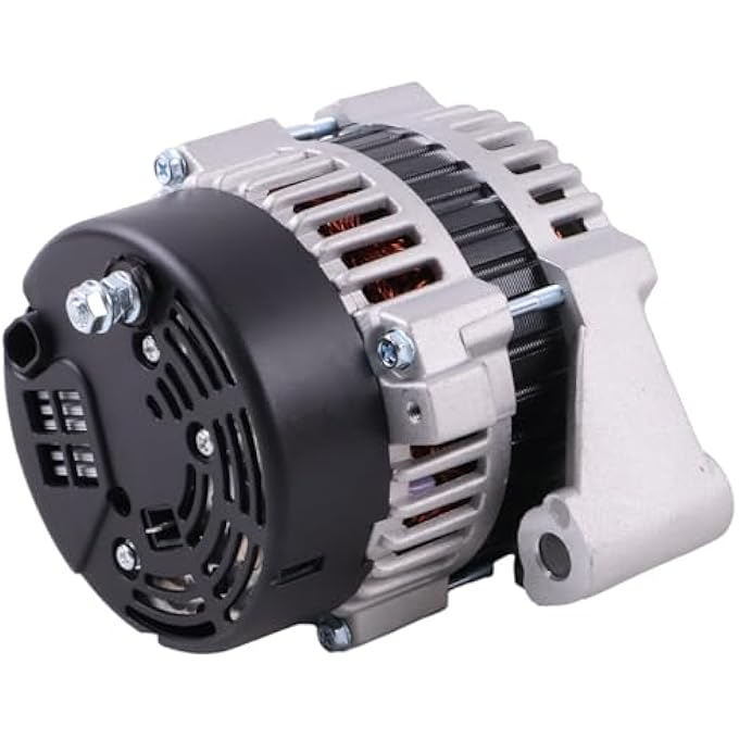 Czomoizc 400-40152 Electrical Alternator Compatible with IR/IF 12-Volt 75 Amp Yanmar 31.4HP JD 3032E - Image 2