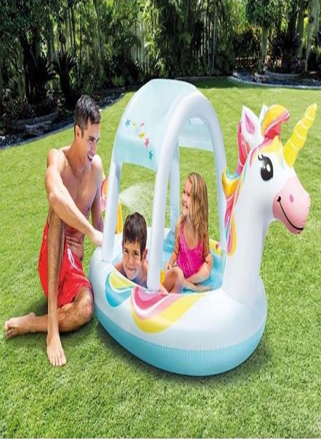 INTEX UNICORN SPRAY POOL - Image 1