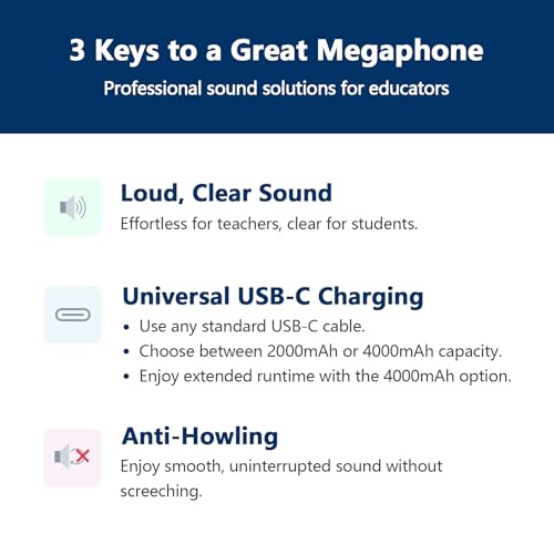 Norwii Bluetooth Voice Amplifier, Power Amplifiers, Portable Mini Wired Microphone Headset for Teacher Classroom & Outdoor Lectures, Teaching, Tour Guides, USB-C Rechargeable - 4000mAh, White - Image 2