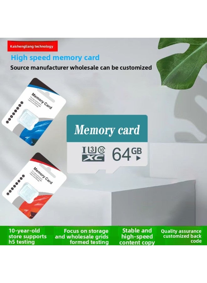 Factory Direct Supply 64G Surveillance Camera Special Memory Card 128G Game TF Card 32G Recorder High-speed Card